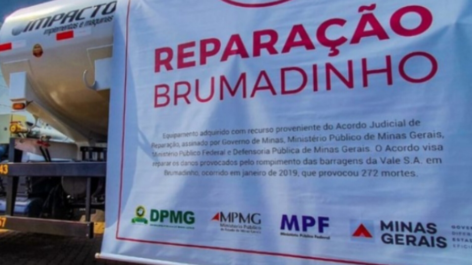 Brumadinho: Instituições de Justiça anunciam repasse de mais R$ 305 ...